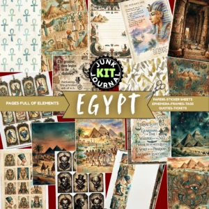 egypt junk journal (2)
