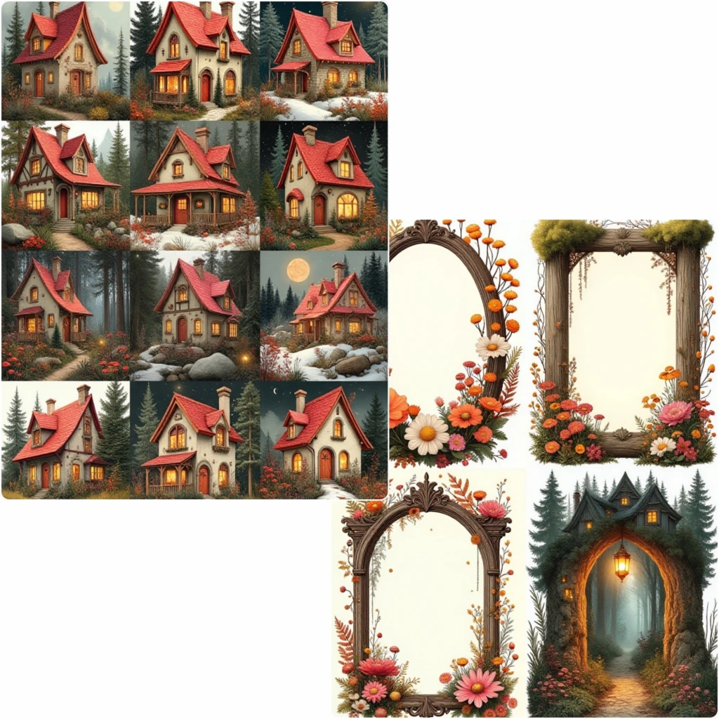 forests cottage junkjournal (11)