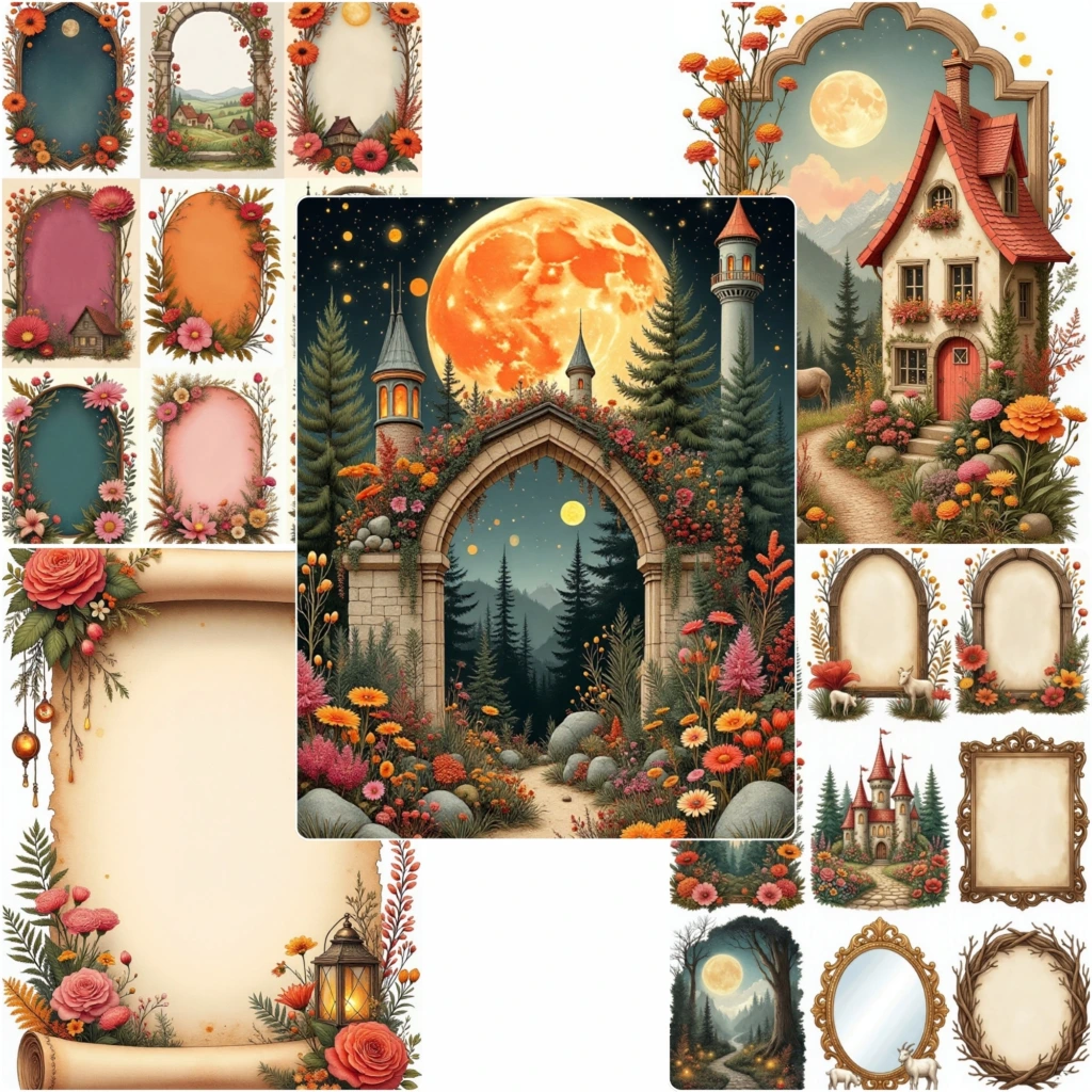 forests cottage junkjournal (12)