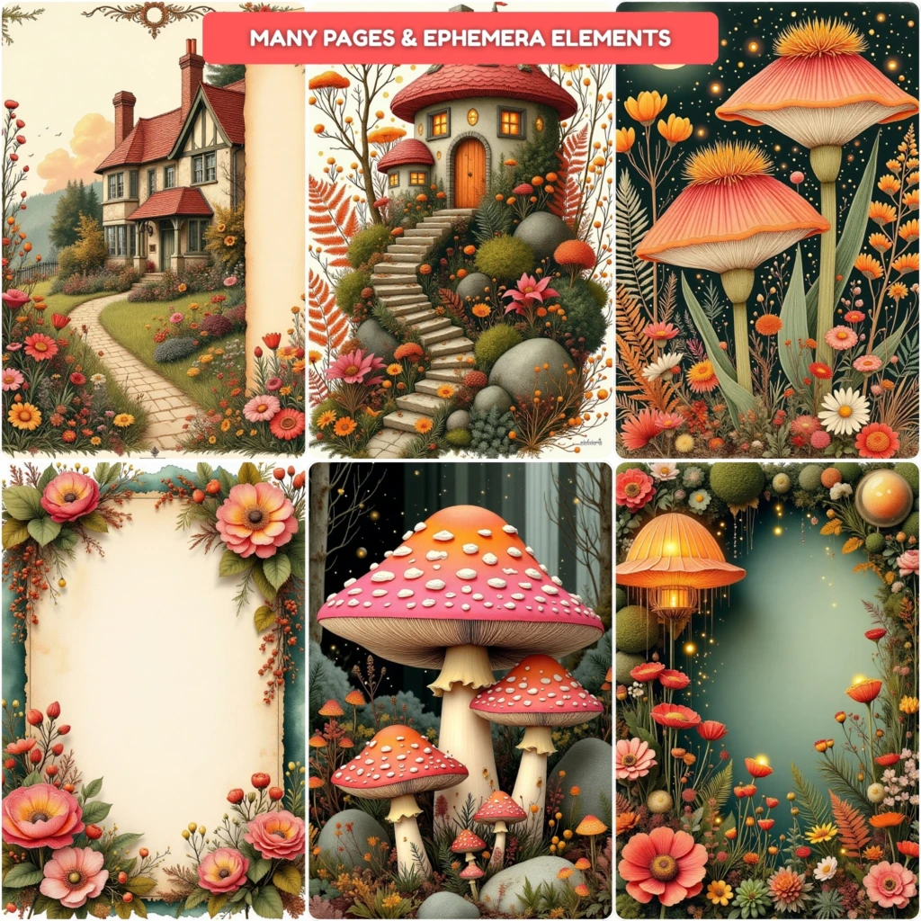 forests cottage junkjournal (7)