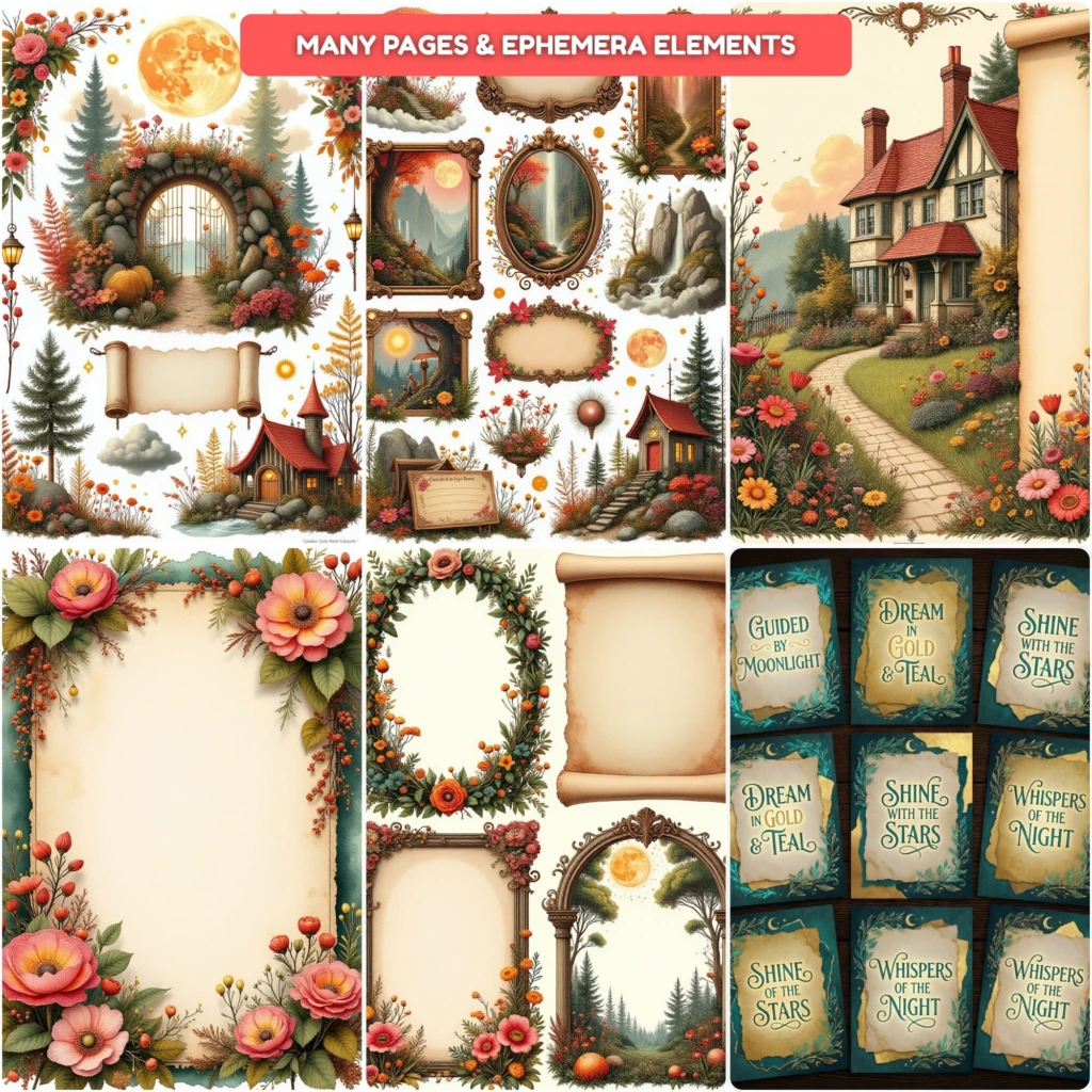 forests cottage junkjournal (8)