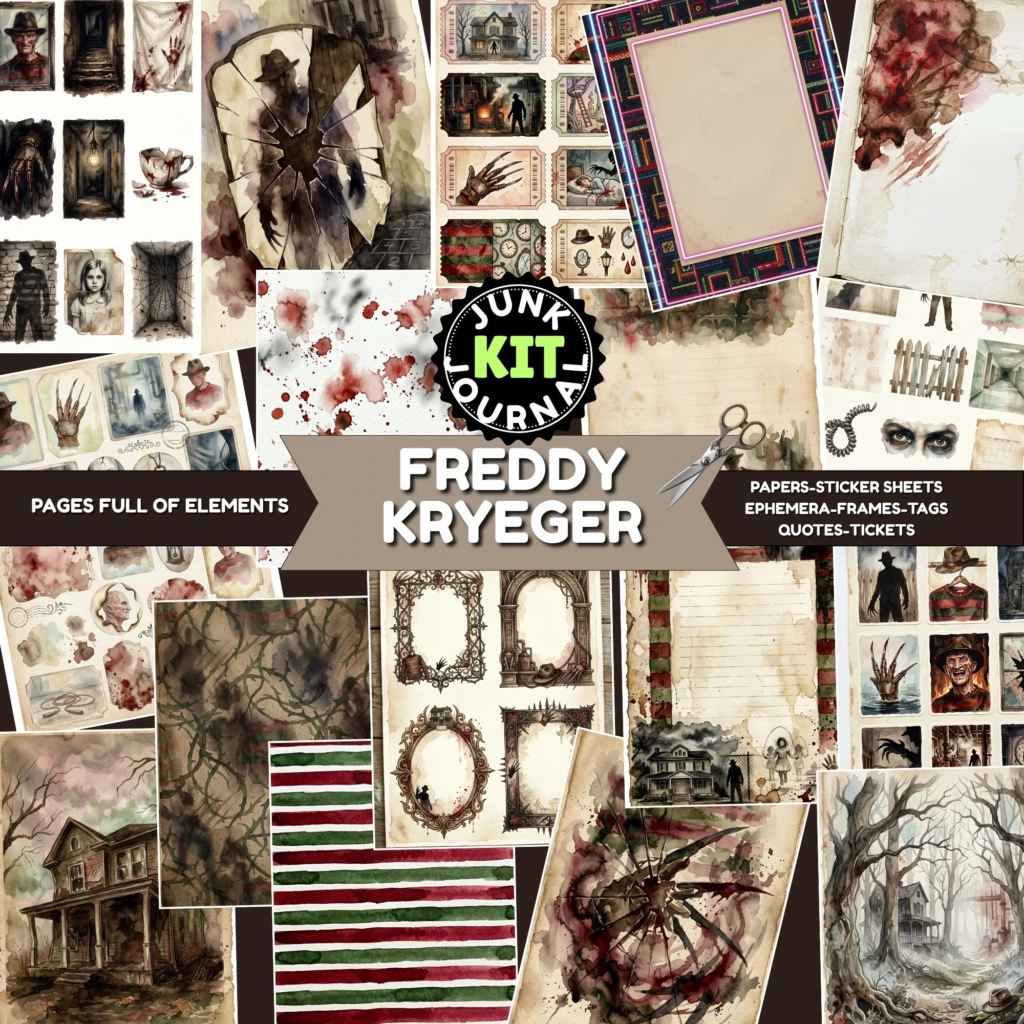 freddy kueger junk journal (2)