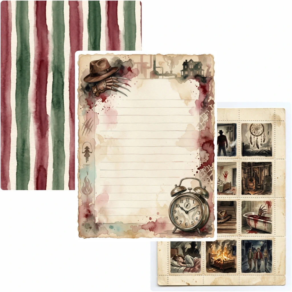 freddy kueger junk journal (5)