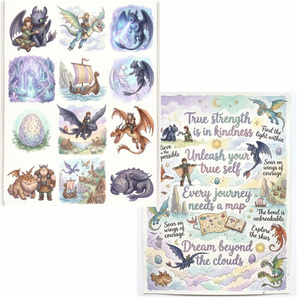 how to train dragon junk journal kit (10)