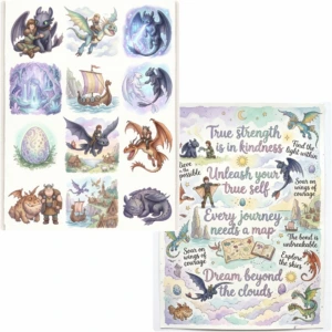 how to train dragon junk journal kit (10)