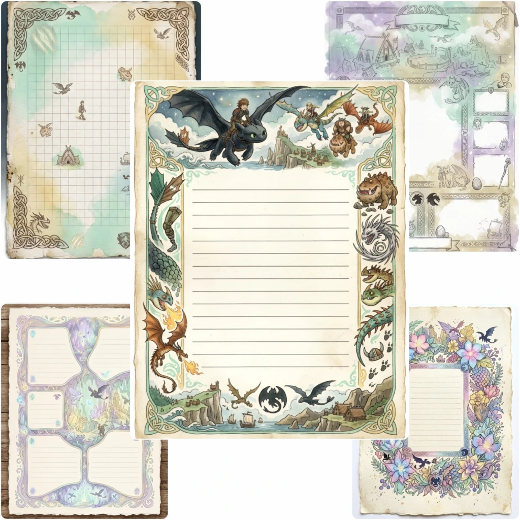 how to train dragon junk journal kit (11)