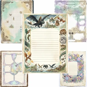 how to train dragon junk journal kit (11)