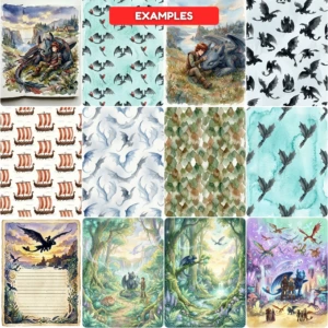 how to train dragon junk journal kit (3)