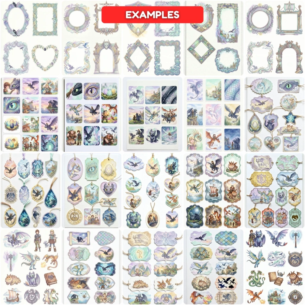 how to train dragon junk journal kit (6)