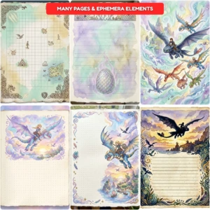how to train dragon junk journal kit (7)