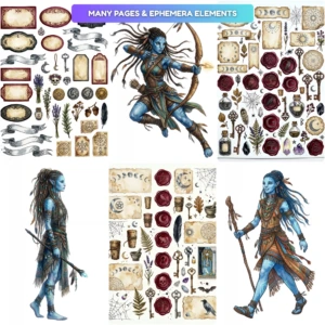 how to train your dragon junk journal (7)
