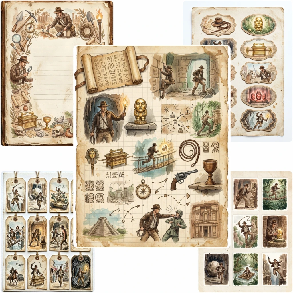 indiana jones junk journal (11)
