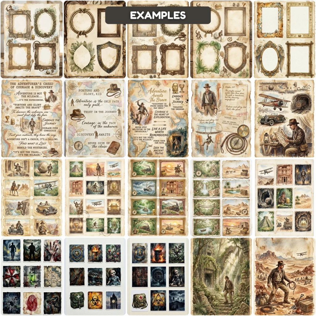 indiana jones junk journal (6)