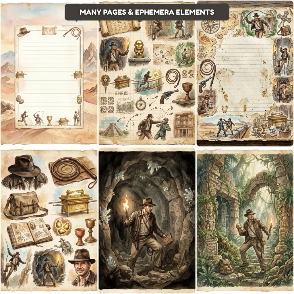 indiana jones junk journal (7)