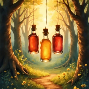 magic potion bottles (6)