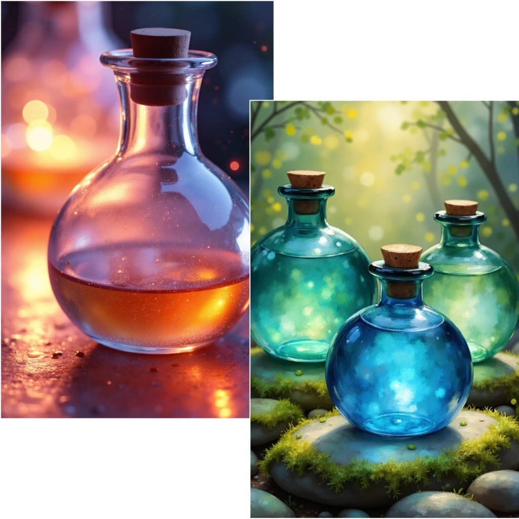 magic potion bottles (7)