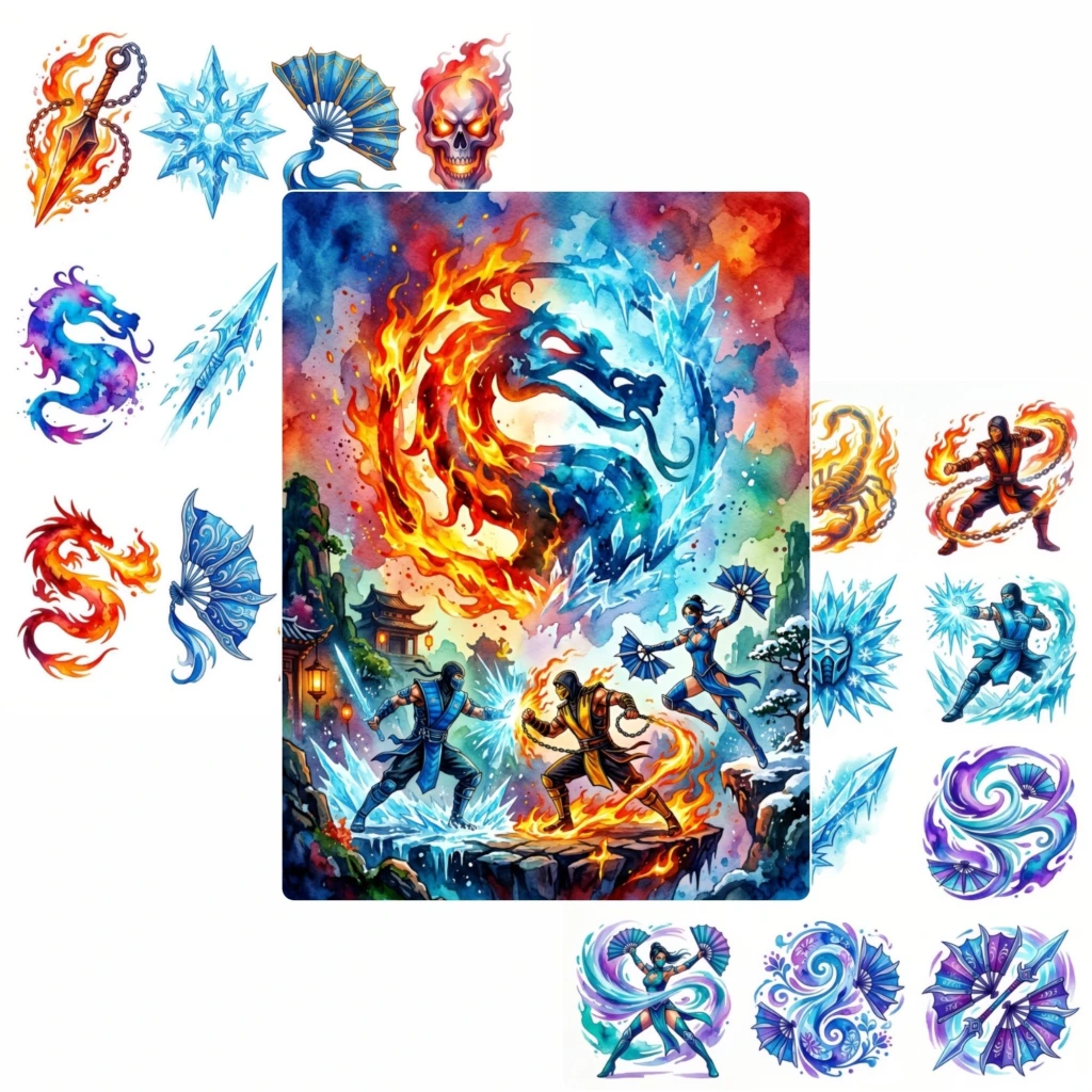 mortal kombat junk journal (5)
