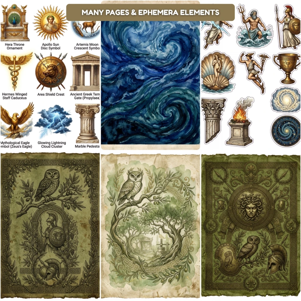 mythology junkjournal (7)
