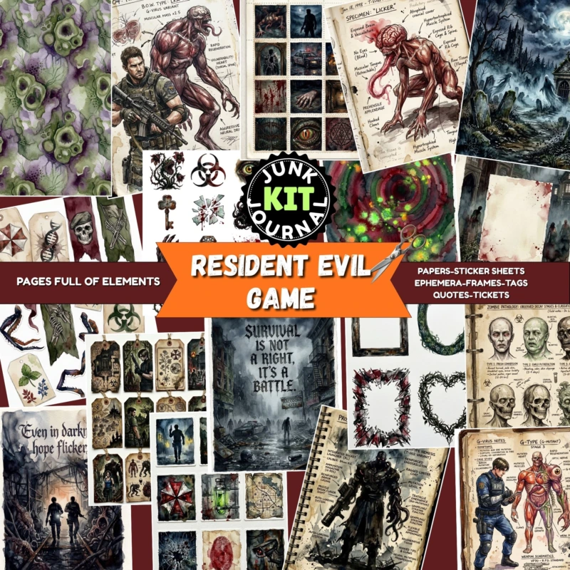 resident evil junk journal (2)