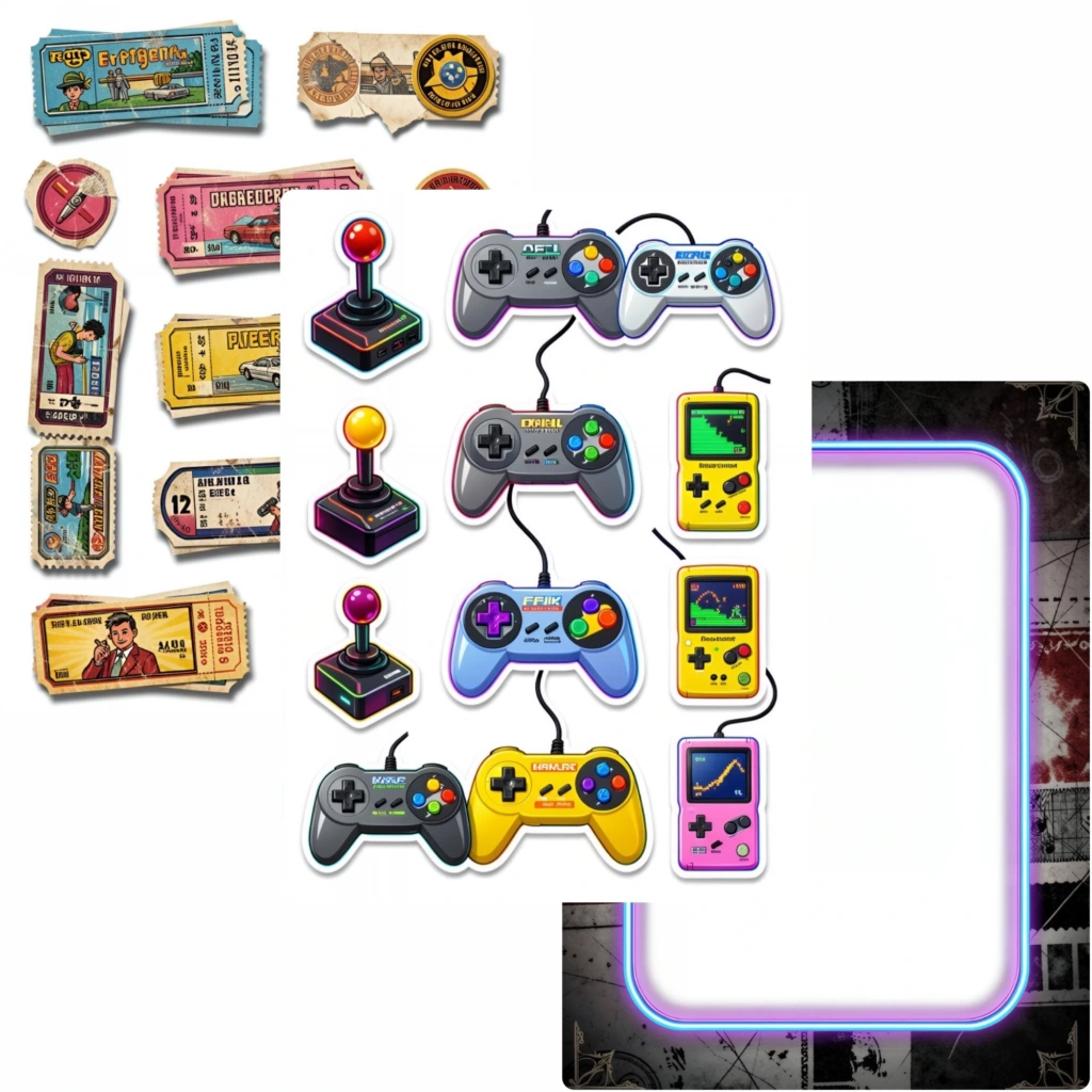 retro games junk journal (4)