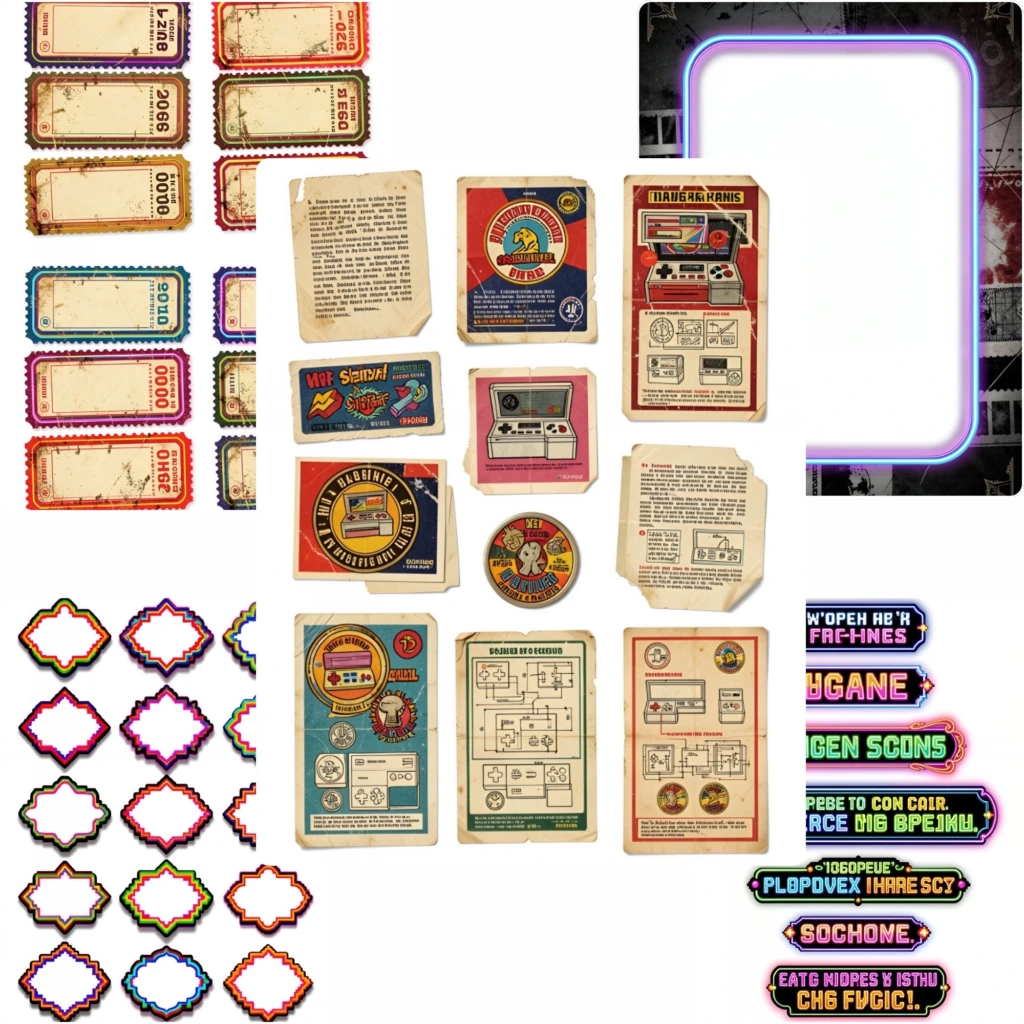 retro games junk journal (9)