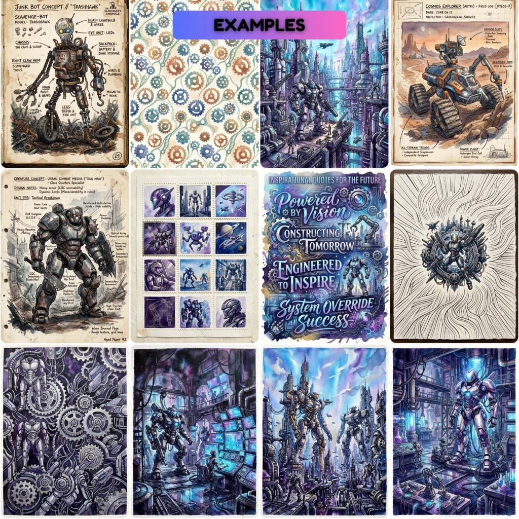 robots junkjournal (3)