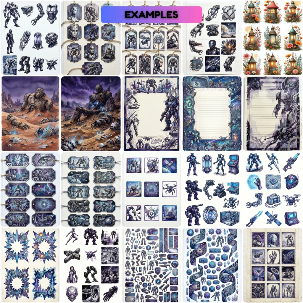 robots junkjournal (4)