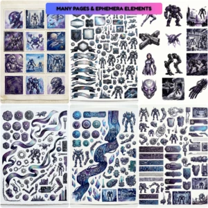 robots junkjournal (6)