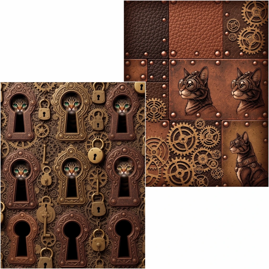 steampunk cats (10)