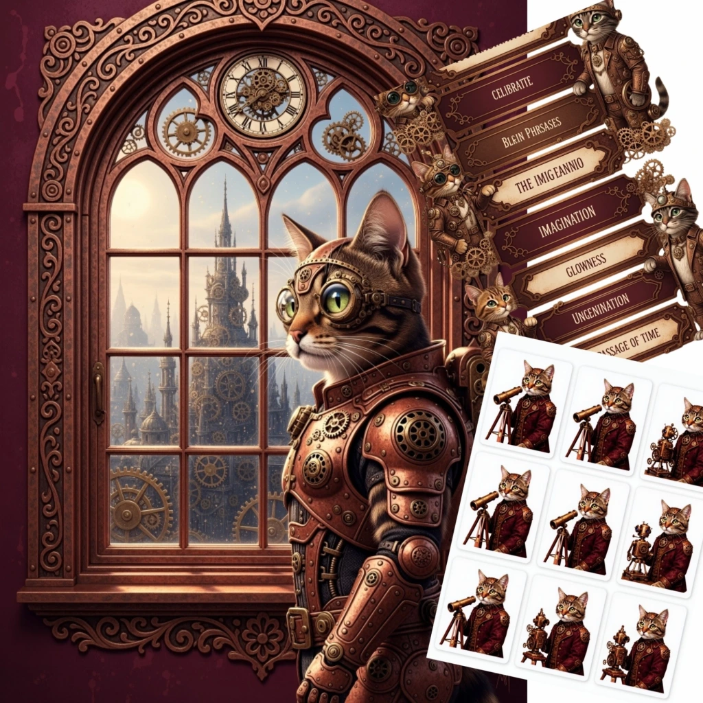 steampunk cats (7)