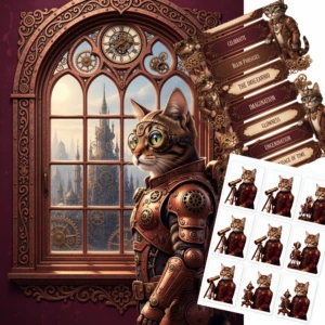 steampunk cats (7)