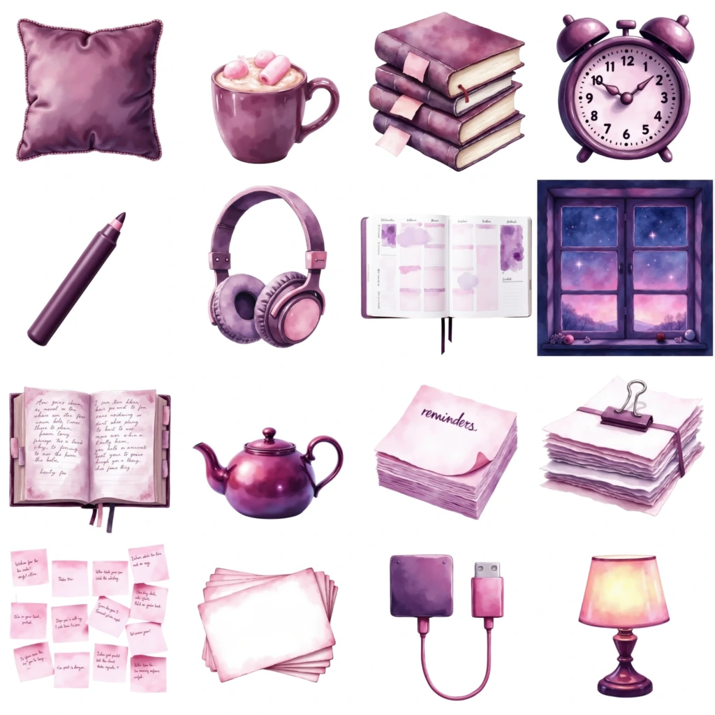 studygirl clipart backs (3)