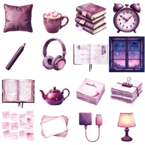 studygirl clipart backs (3)
