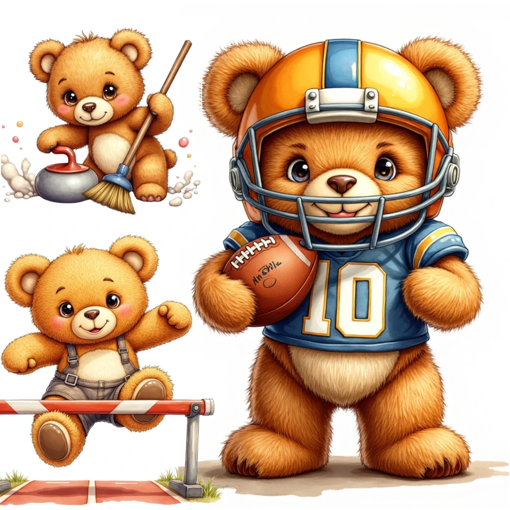 TEDDY BEAR CLIPART (5)