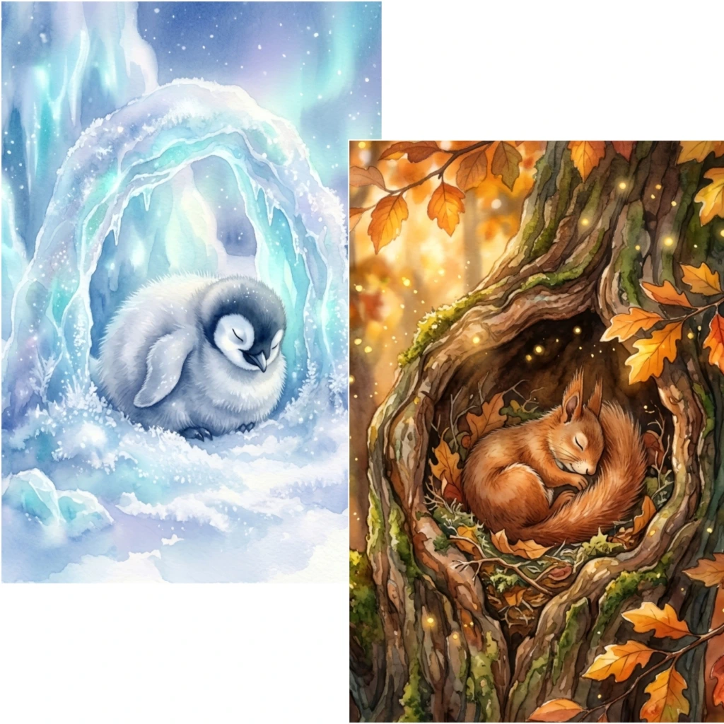 baby animals watercolor (9)