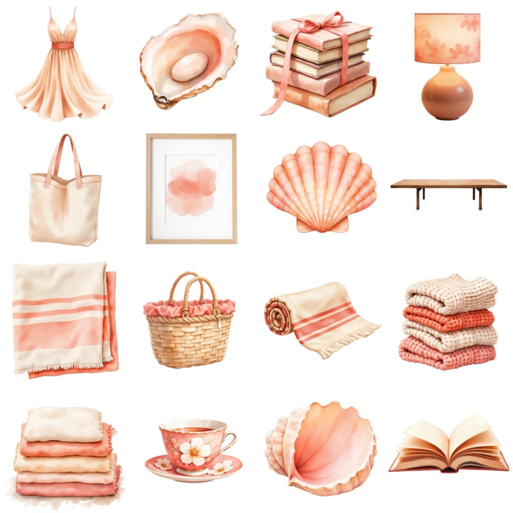 coastal watercolor clipart (5)