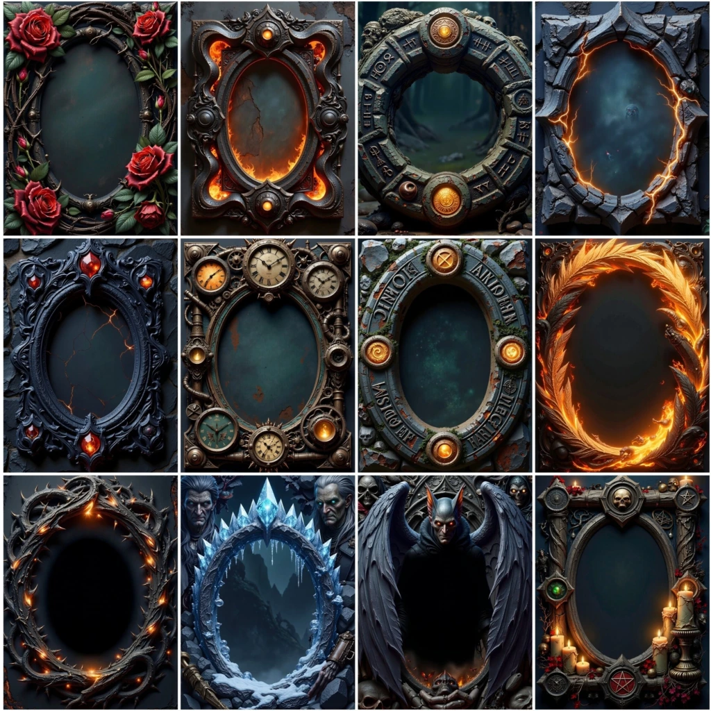 fantasy frames images (4)