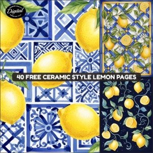 free ceramic lemon (2)