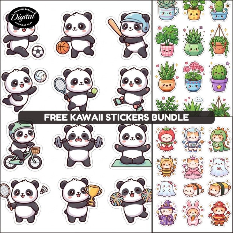 free kawaii stickers (1)