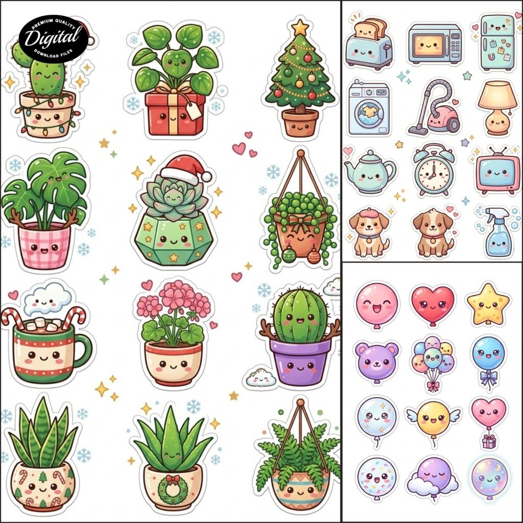 free kawaii stickers (2)