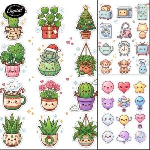 free kawaii stickers (2)