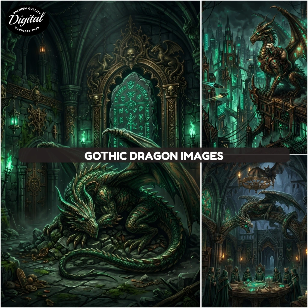 gothic dragons images (2)
