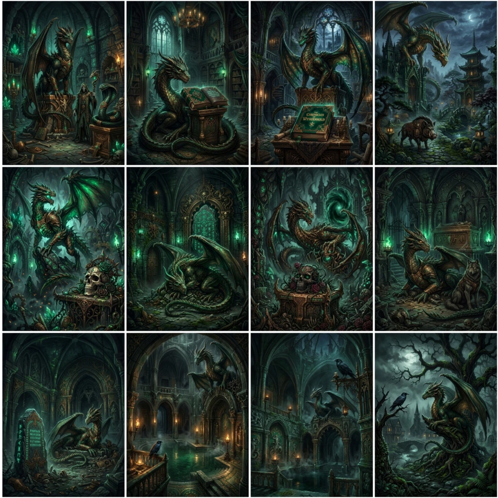 gothic dragons images (3)