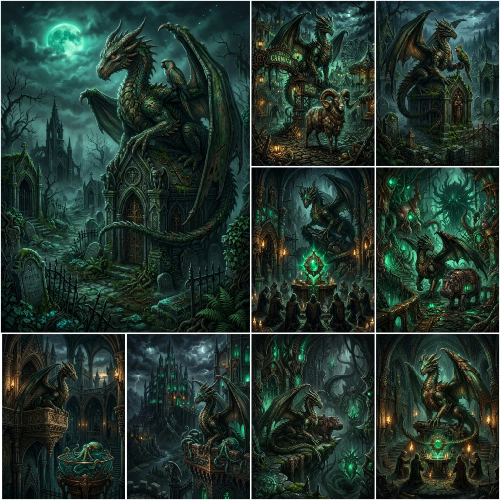 gothic dragons images (6)