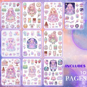 princess stickers (4)