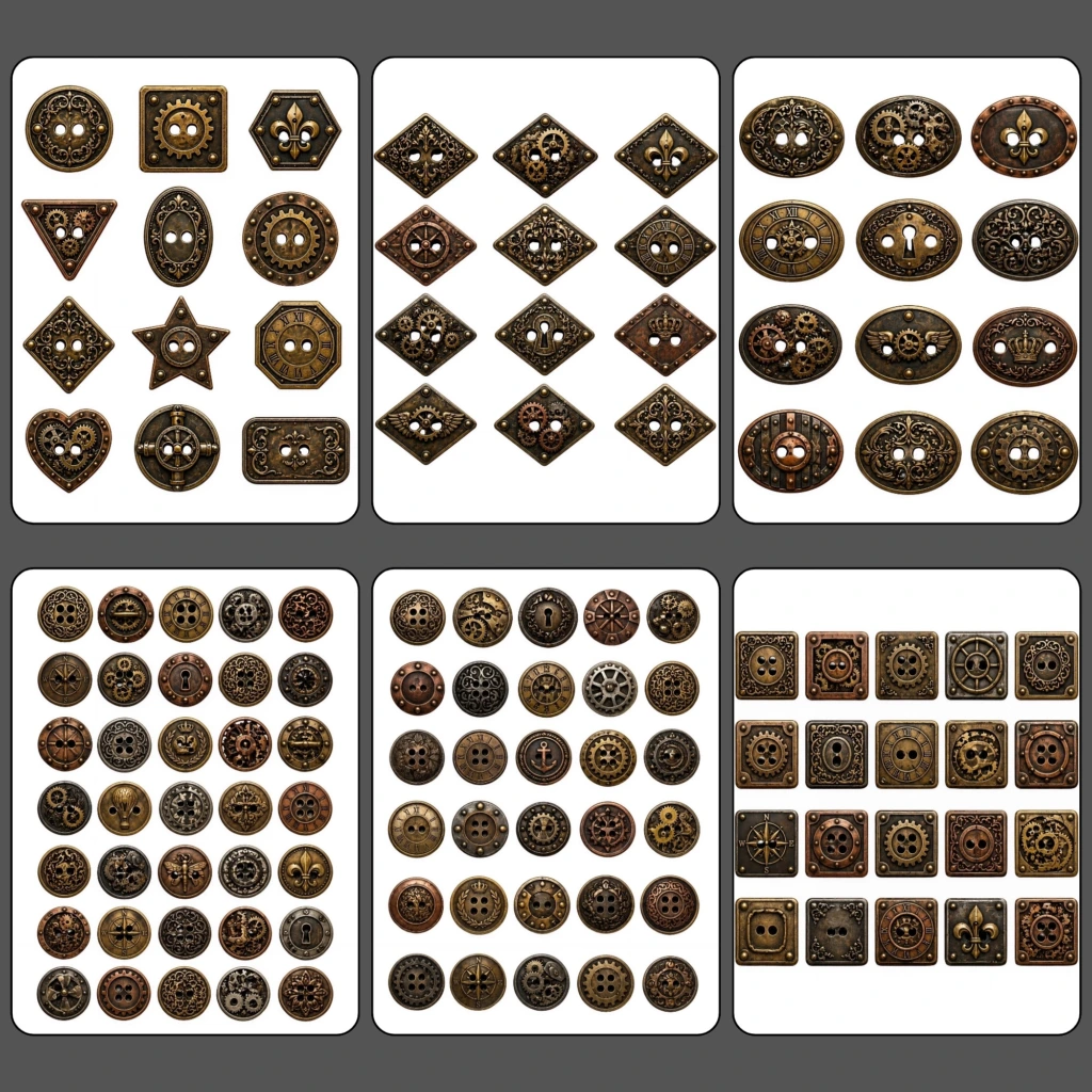 steampunk buttons (3)