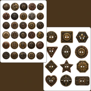 steampunk buttons (4)