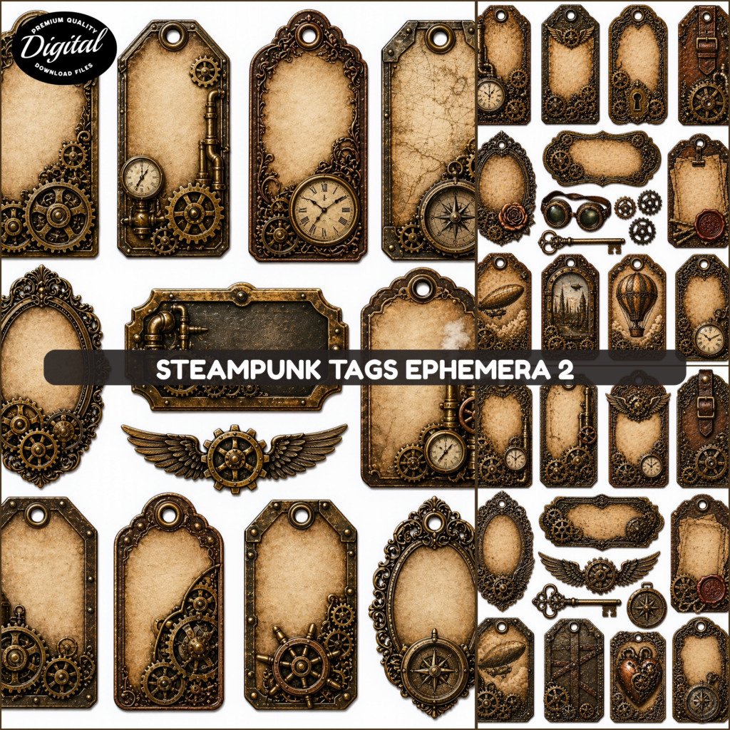 steampunk tags 2 (2)