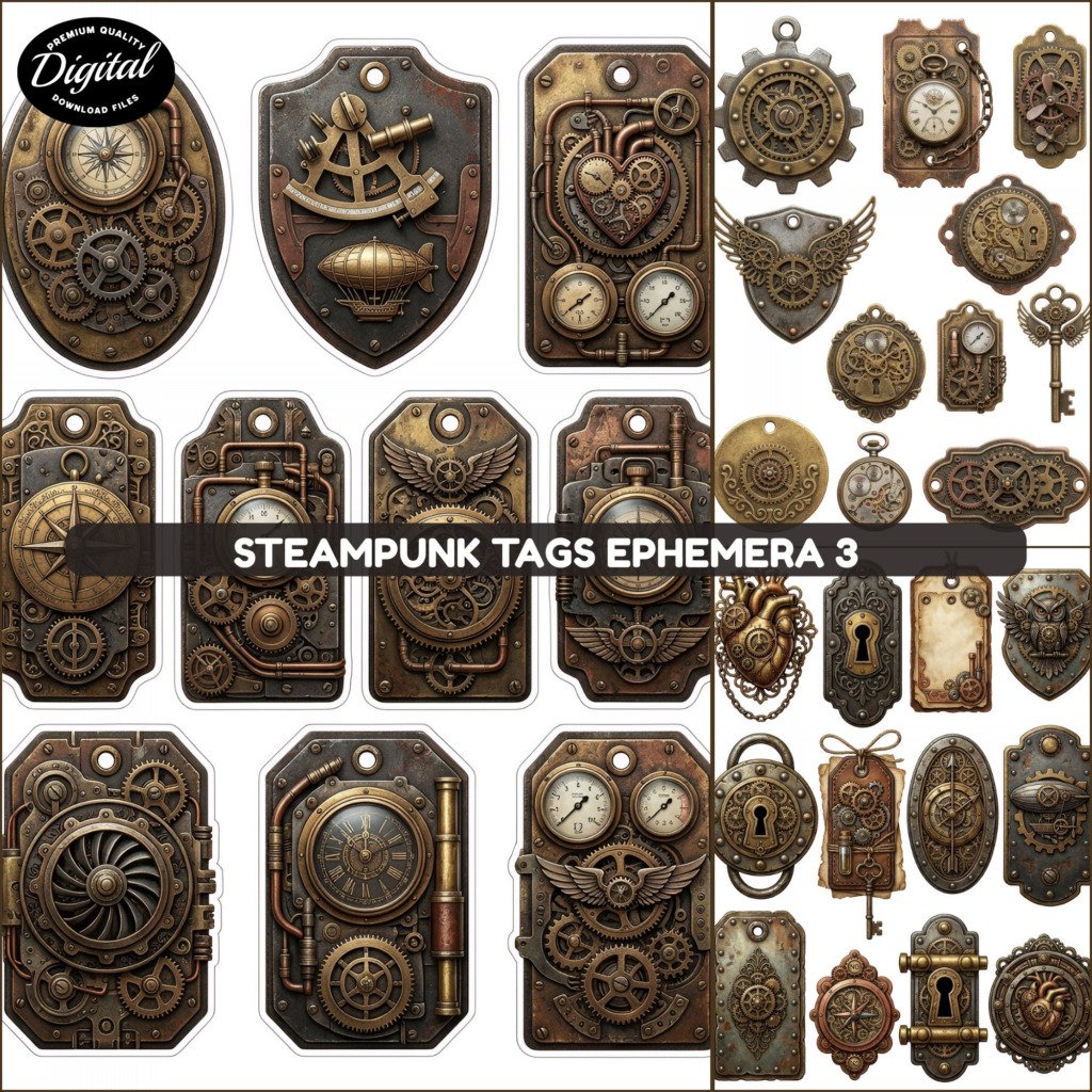 steampunk tags 3 (2)