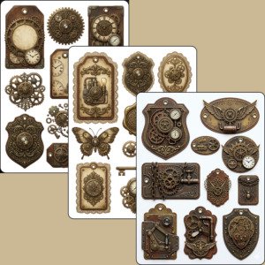 steampunk tags (4)